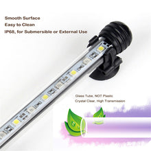 9LED Aquarium Fish Tank LED Light Bar Lamp 18cm Pool Submersible Waterproof Cool White