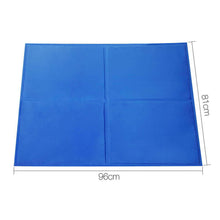 XXL Pet Cool Gel Mat Dog Cat Bed Non-Toxic Cooling Dog Summer Pad 80 x 95 cm