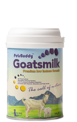 PetsBuddy Goatmilk Premium Low Lactose Formula For Dog 300g